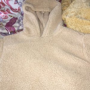 Super fuzzy teddy sweatshirt